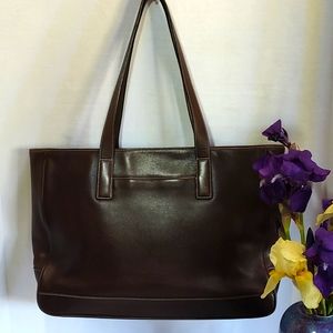 Coach Leather Tote